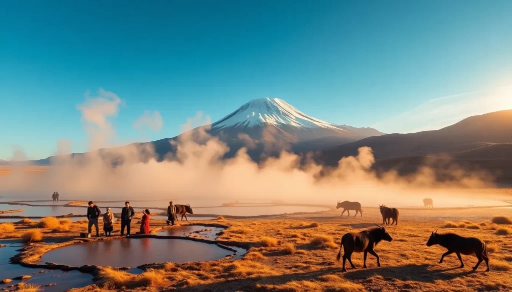 Featured image for Parque Nacional Sajama: termas, volcanes y comunidades: Guía Esencial de Viaje – Volcanes, Aguas Termales y Encuentros Ancestrales — Parques Nacionales