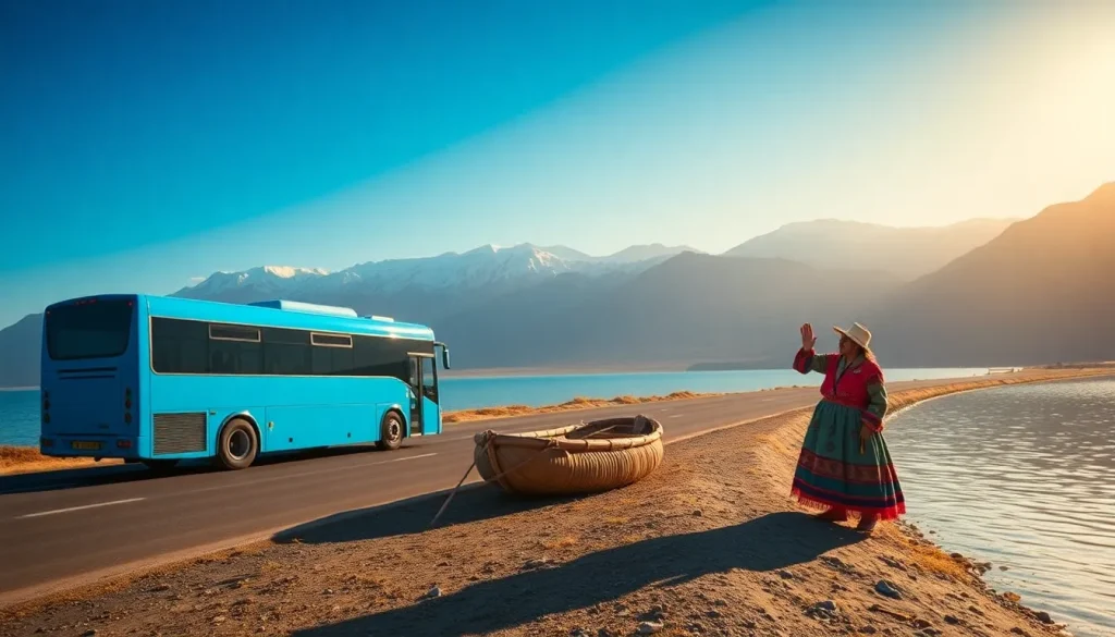 Featured image for Ruta de La Paz a Copacabana: bus, horarios y paradas – Guía Completa para un Viaje Inolvidable al Lago Titicaca — Lago Titicaca