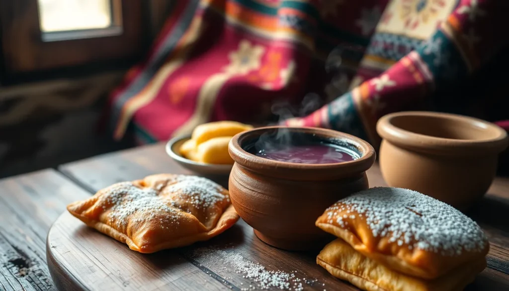 Featured image for Api con pastel: desayuno tradicional boliviano – Historia, receta y dónde probar el abrazo cálido de los Andes — Bebidas
