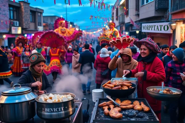Featured image for Comida callejera en el Carnaval de Oruro: platos típicos y puestos recomendados – Guía definitiva para un festín en la altura — Gastronomía