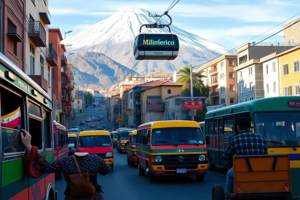 Featured image for Transporte público en La Paz: minibuses, trufis y cómo moverse como local – Guía definitiva para dominar el caos urbano — Planificar viaje