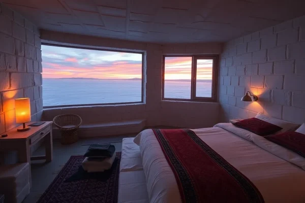 Featured image for Hoteles de sal en Uyuni: guía de alojamientos únicos en el salar – Descubre dónde dormir sobre bloques de sal, consejos y los mejores hospedajes — Destinos de Bolivia