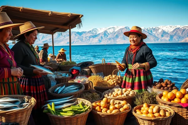 Featured image for Gastronomía del Lago Titicaca: platos, ingredientes y mercados lacustres: Guía Completa para Saborear el Altiplano — Gastronomía