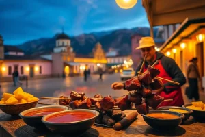 Anticuchos bolivianos: historia, tipos de carne y puestos callejeros recomendados – Guía definitiva del manjar callejero de Bolivia