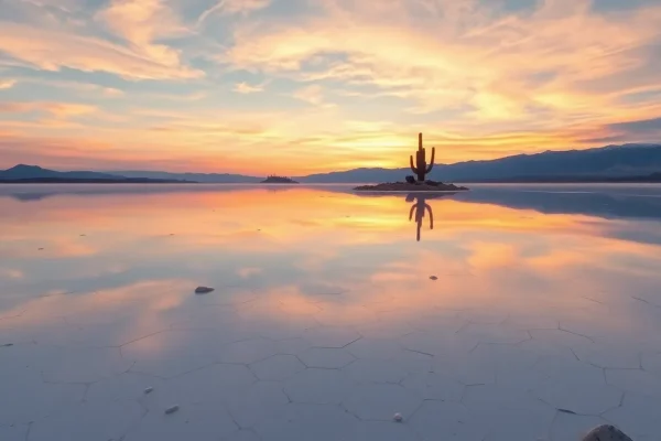 Featured image for ¿Cómo se formó el Salar de Uyuni? Historia geológica del mayor desierto de sal del mundo: Descubre los Secretos de su Origen y Maravíllate con su Inmensidad — Naturaleza